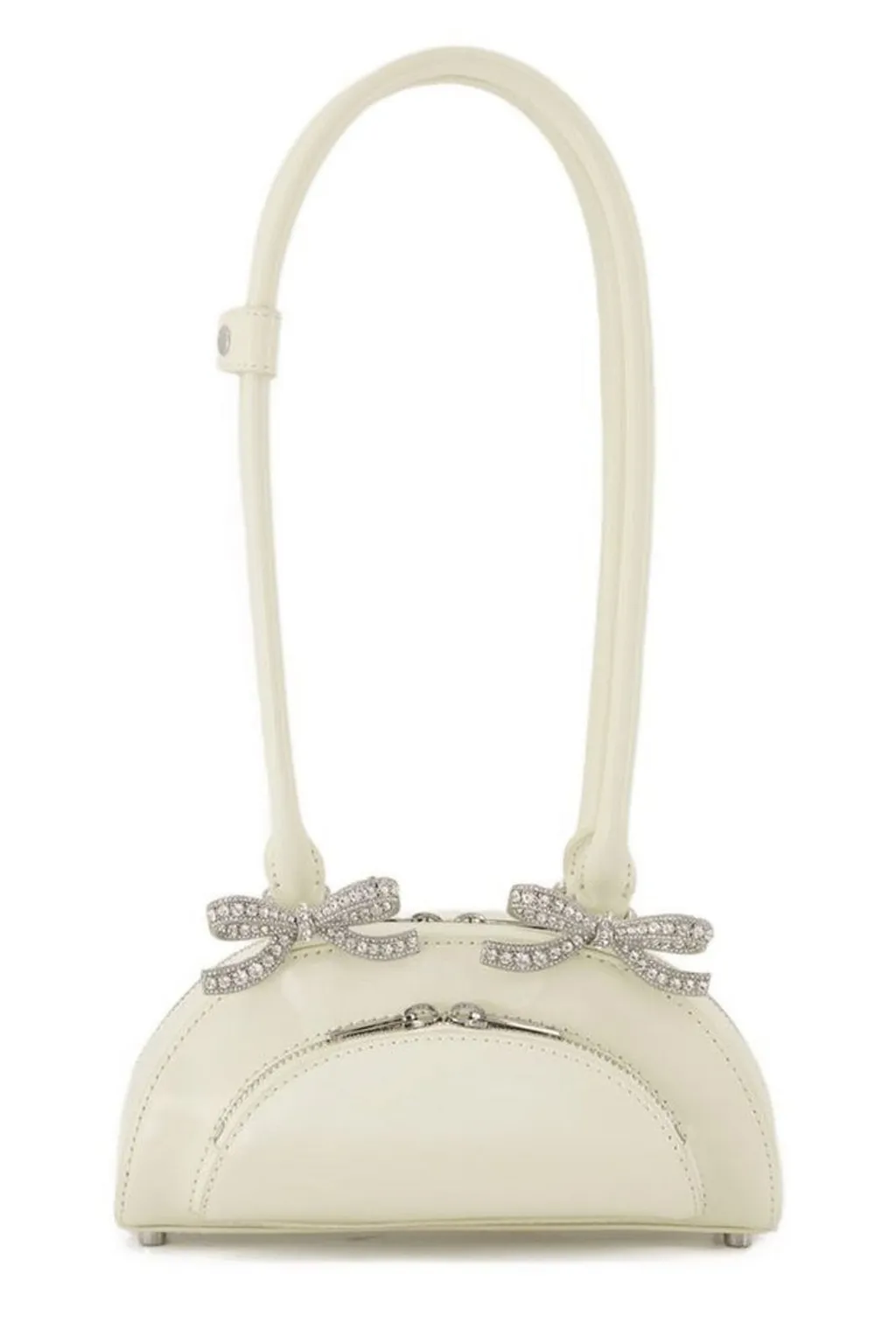 Self-Portrait Curved Mini Shoulder Bag