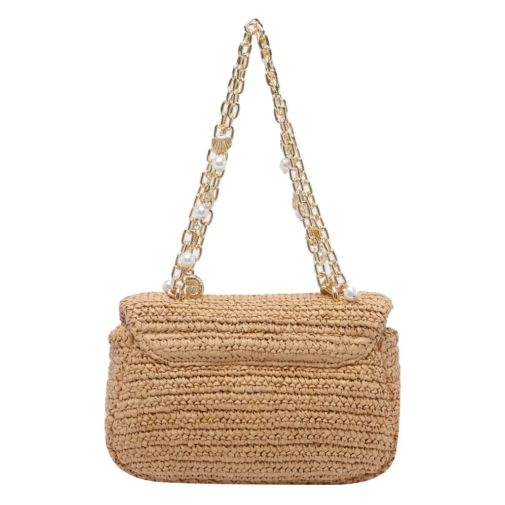 Self-Portrait Bow Charm Shoulder Bag