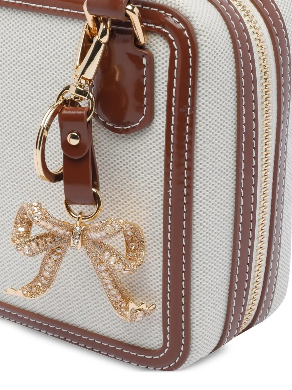 Self-Portrait Bow Embellished Shoulder Bag
