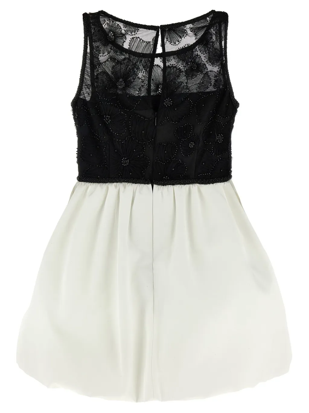 Self-Portrait Embellished Tulle Mini Dress
