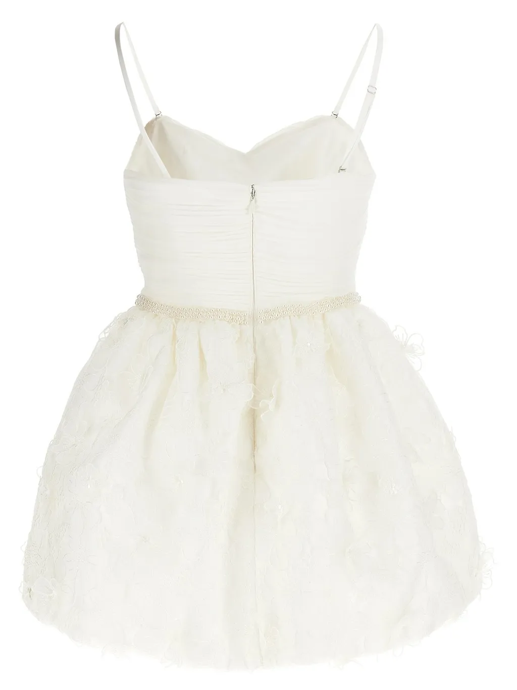Self-Portrait Organza Bow Mini Dress