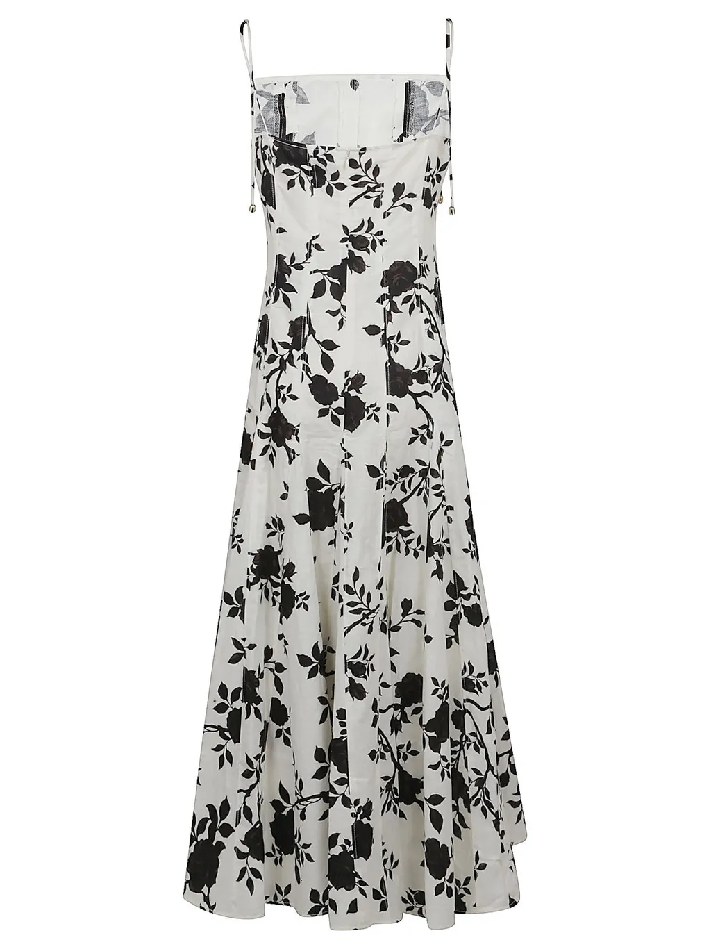 Self-Portrait Floral Printed Midi Dress