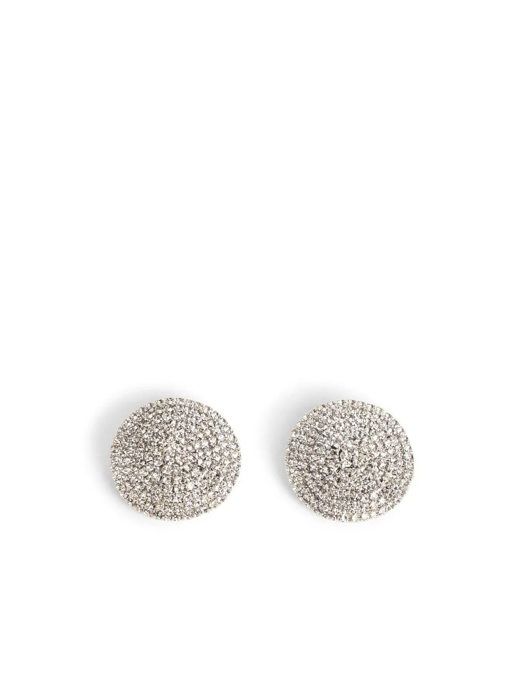 Self-Portrait Round Embellished Earrings