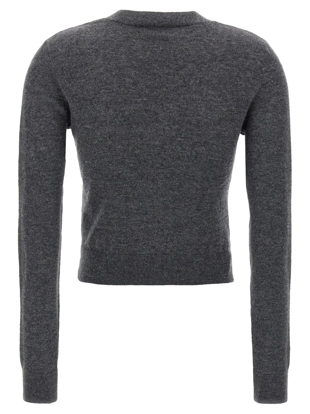 Self-Portrait 3D Floral V-Neck Jumper