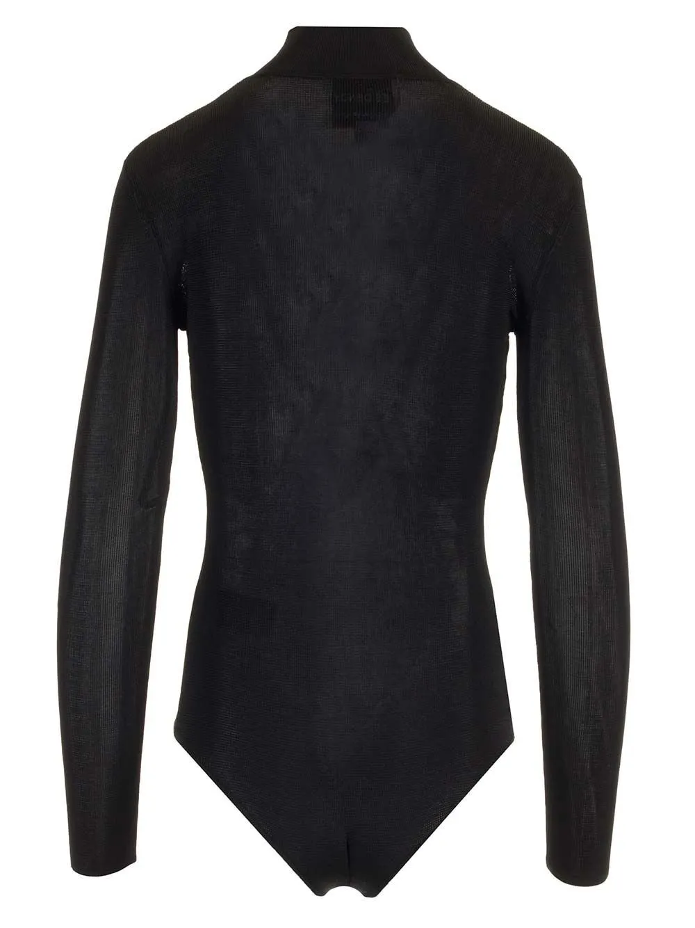Self-Portrait Cut Out-Detailed Knitted Bodysuit
