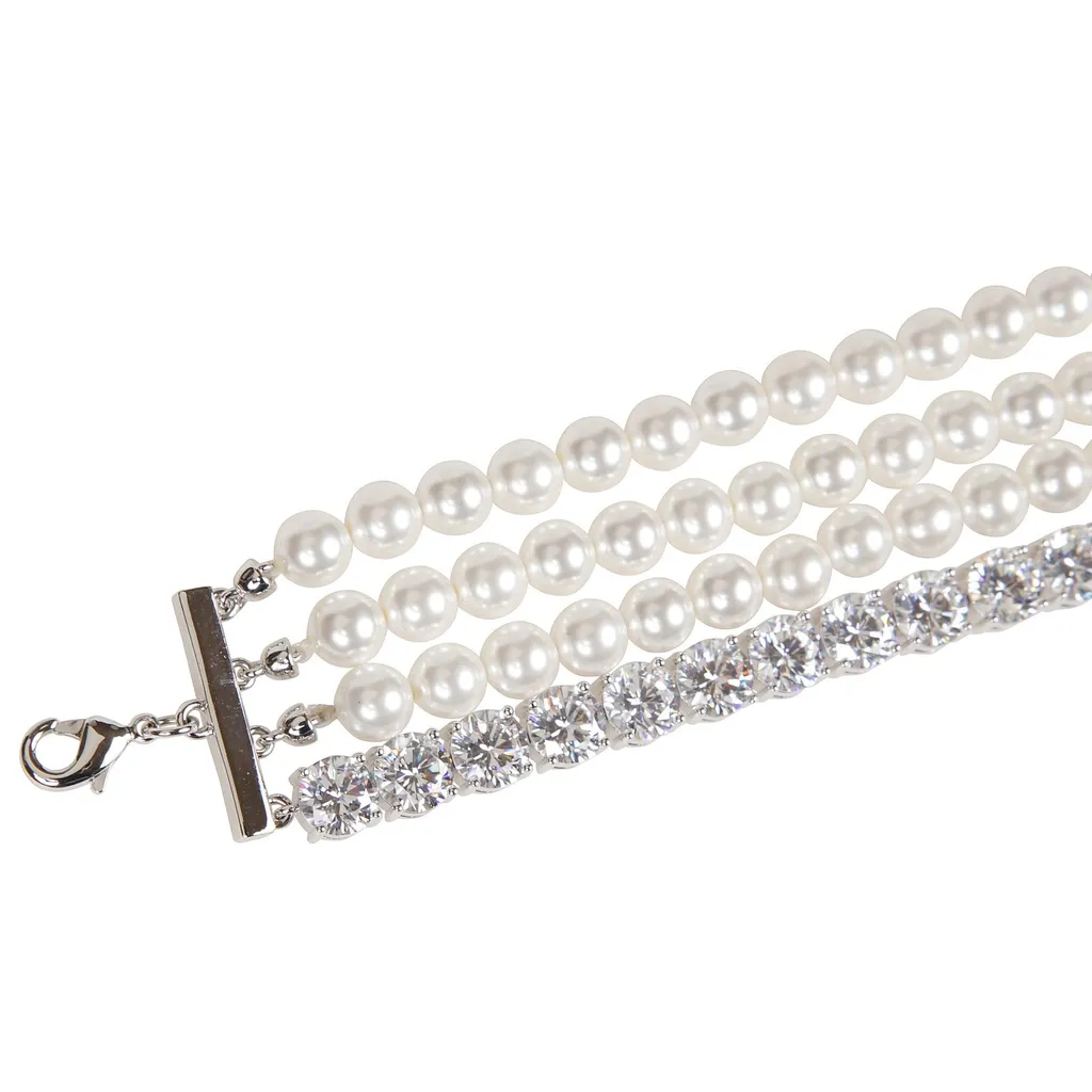 Self-Portrait Embellished Bracelet