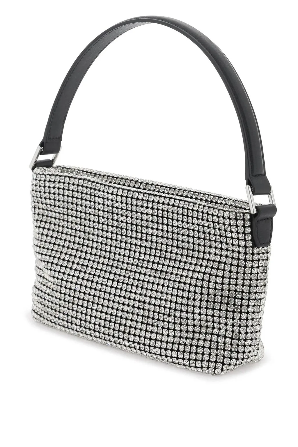 Self-Portrait Small Diamante Embellished Zipped Tote Bag