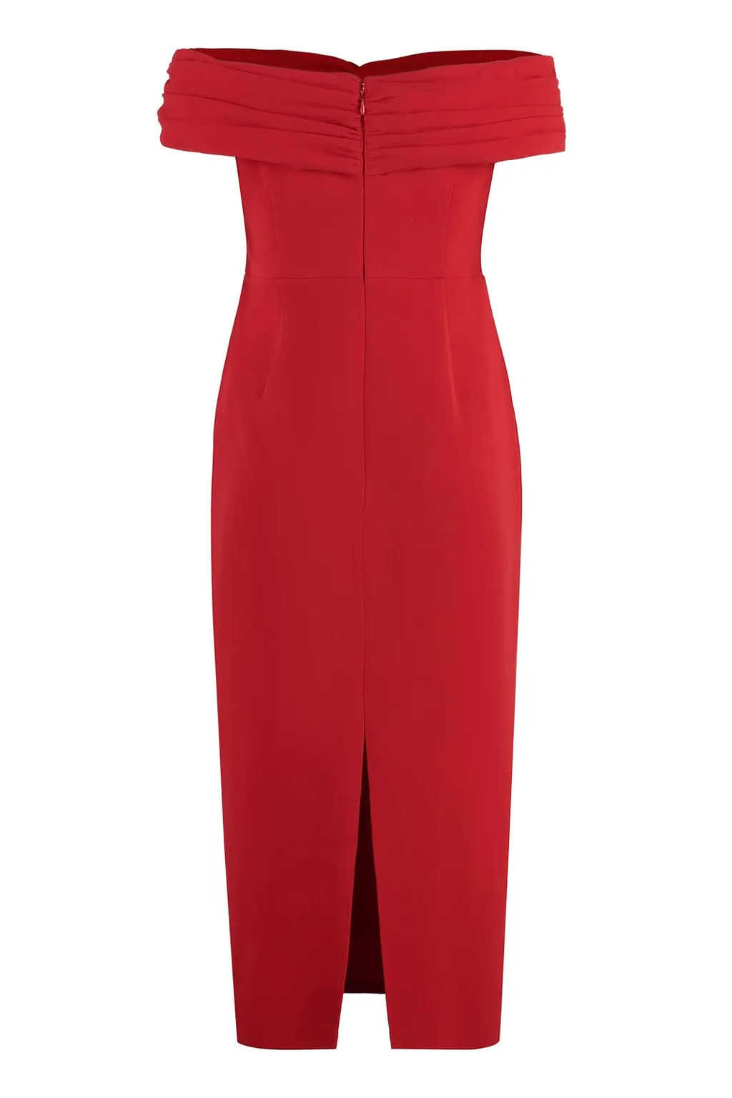 Self-Portrait Off-Shoulder Pencil Dress