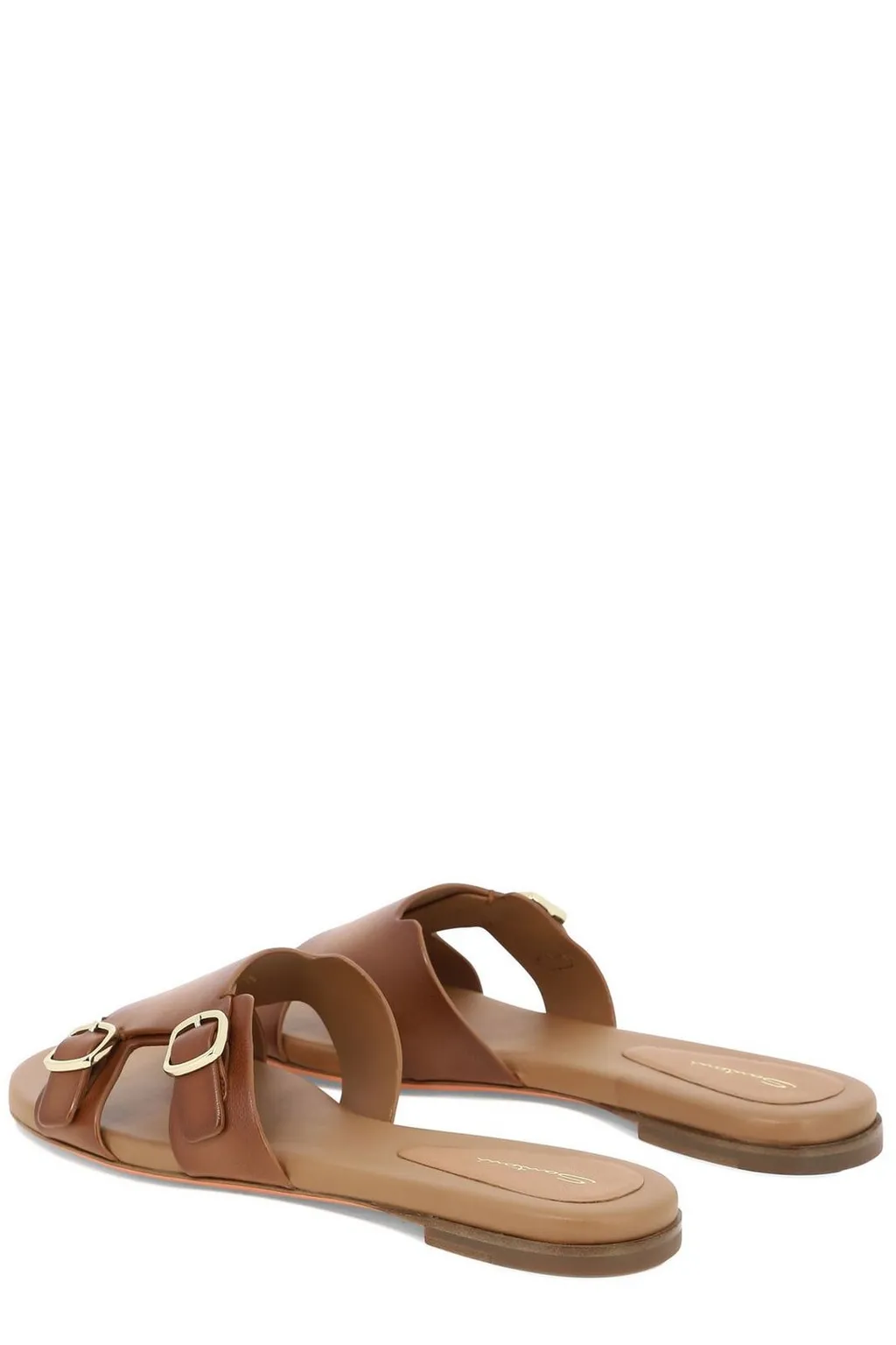 Santoni Double-Strap Slip-On Sandals