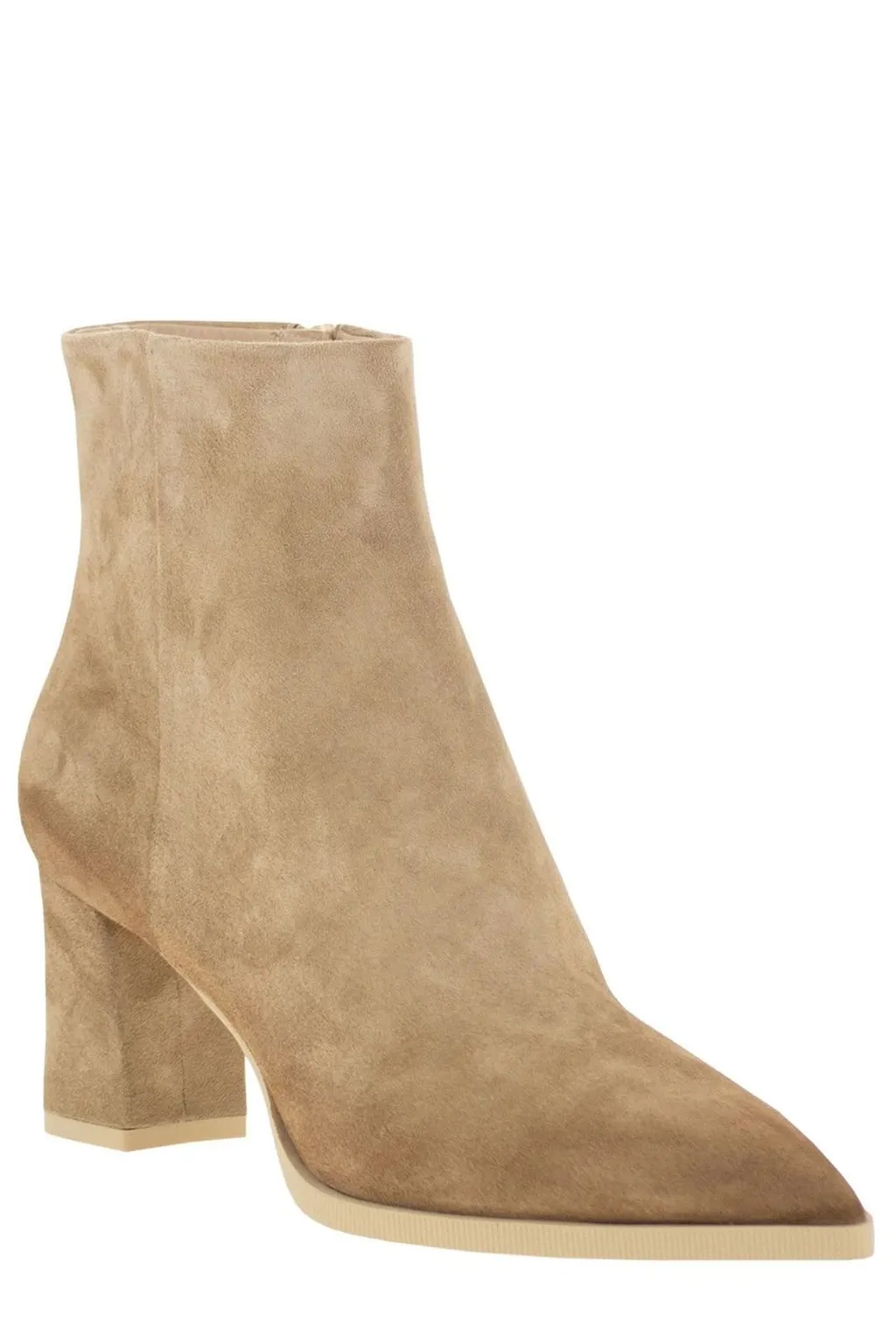 Santoni Mid Heel Ankle Boots