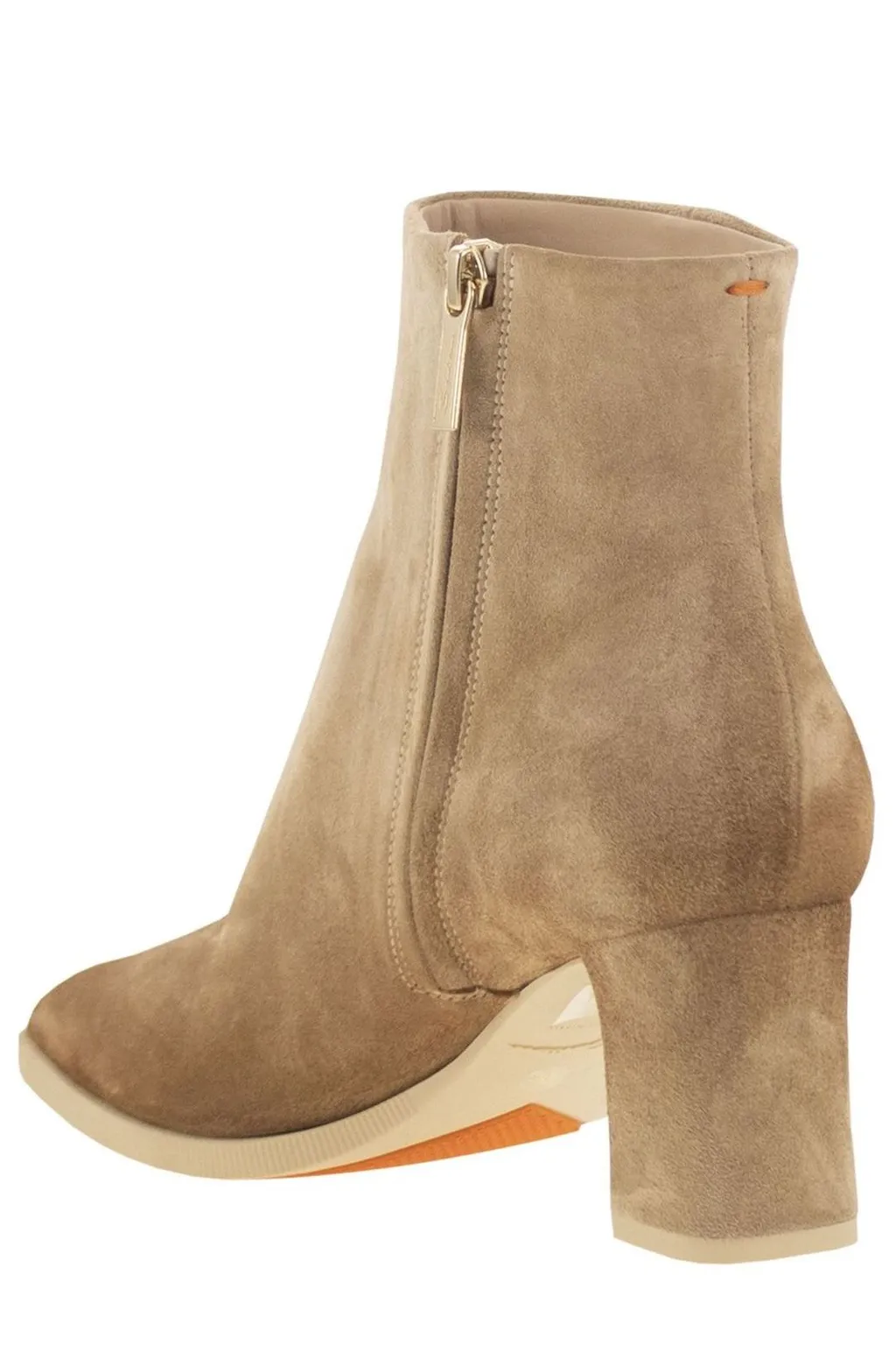 Santoni Mid Heel Ankle Boots