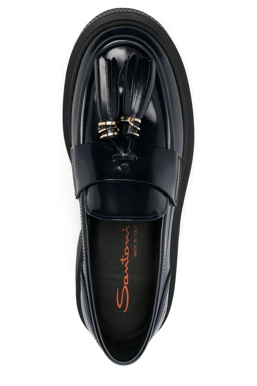Santoni Tassel-Detailed Chunky Loafers