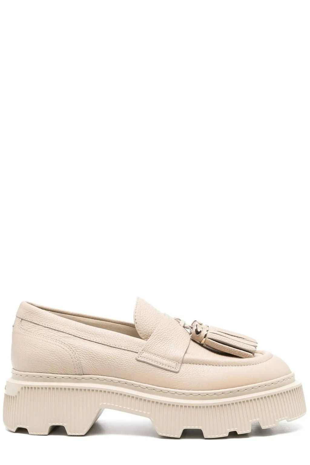 Santoni Slip-On Platform Loafers
