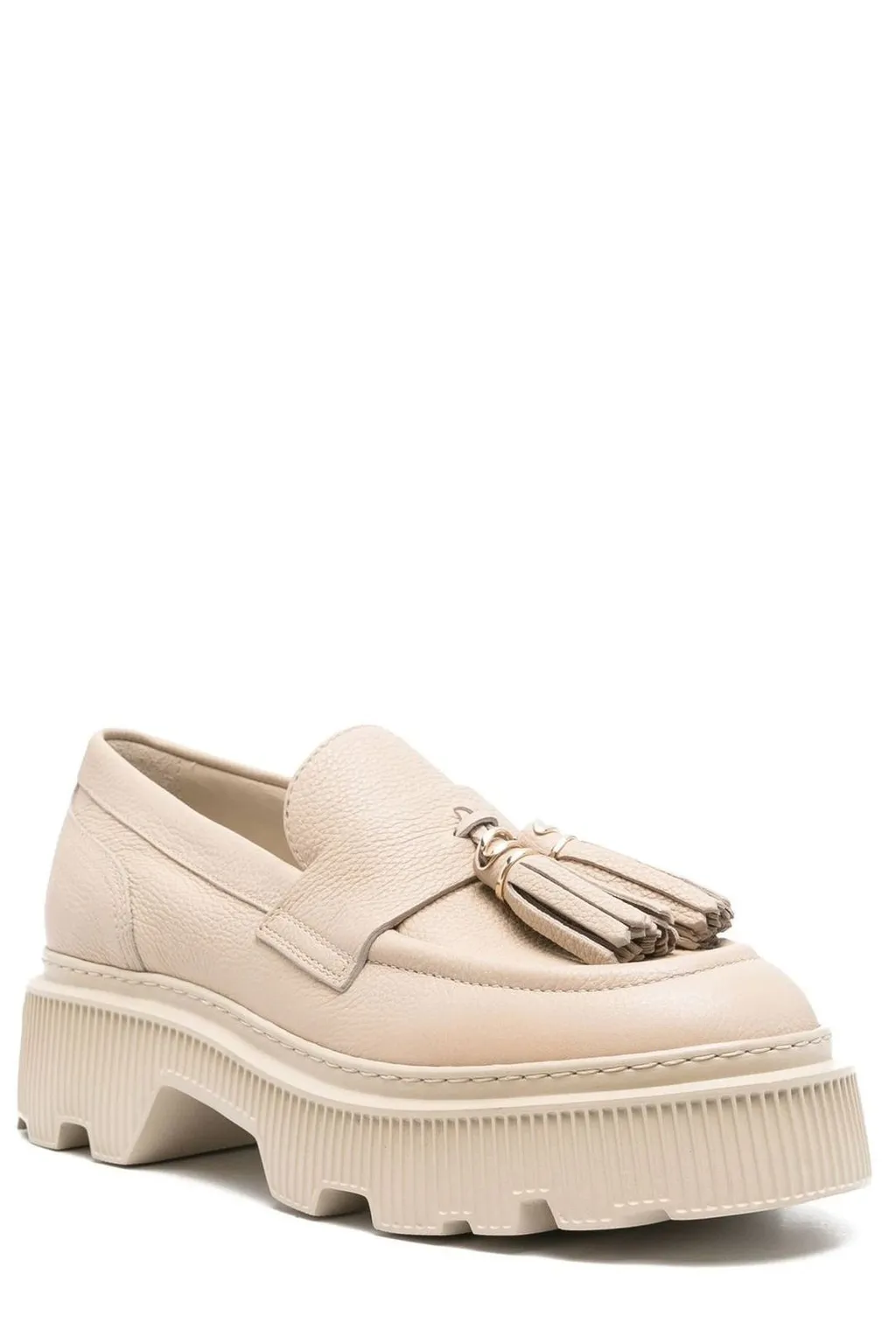 Santoni Slip-On Platform Loafers