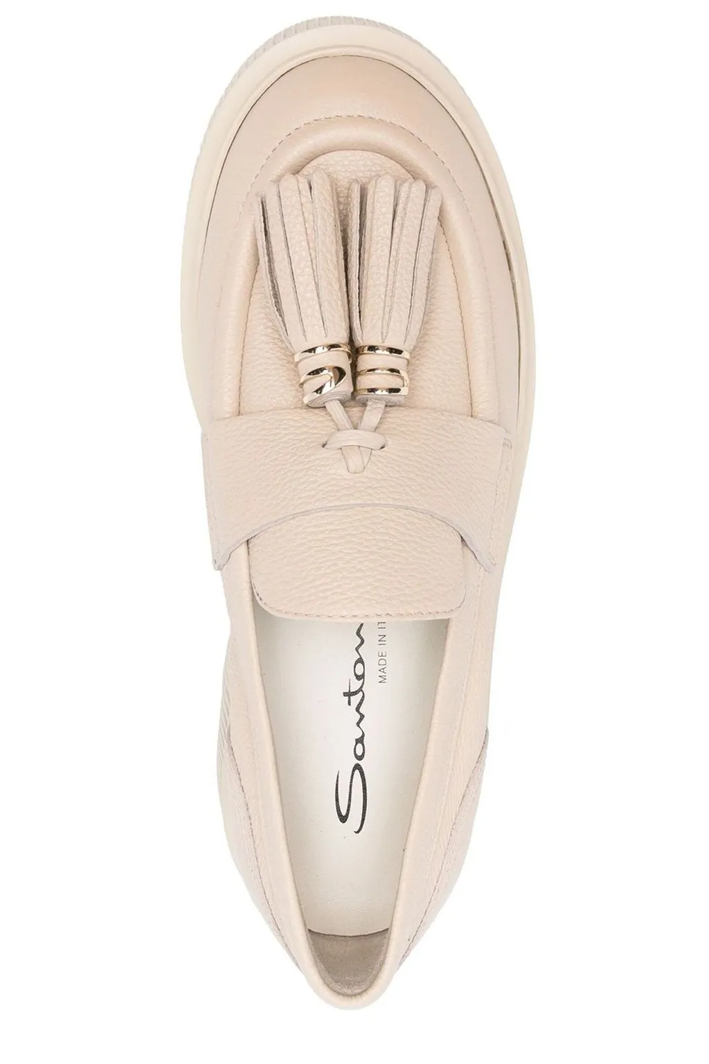 Santoni Slip-On Platform Loafers