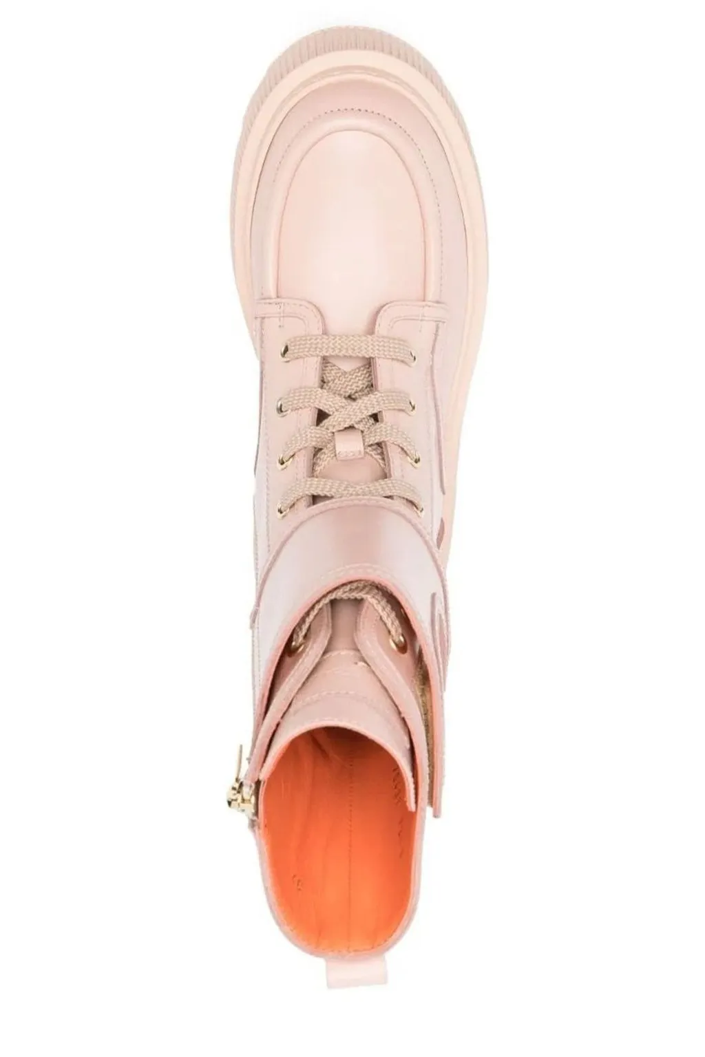 Santoni Round Toe Ankle Boots