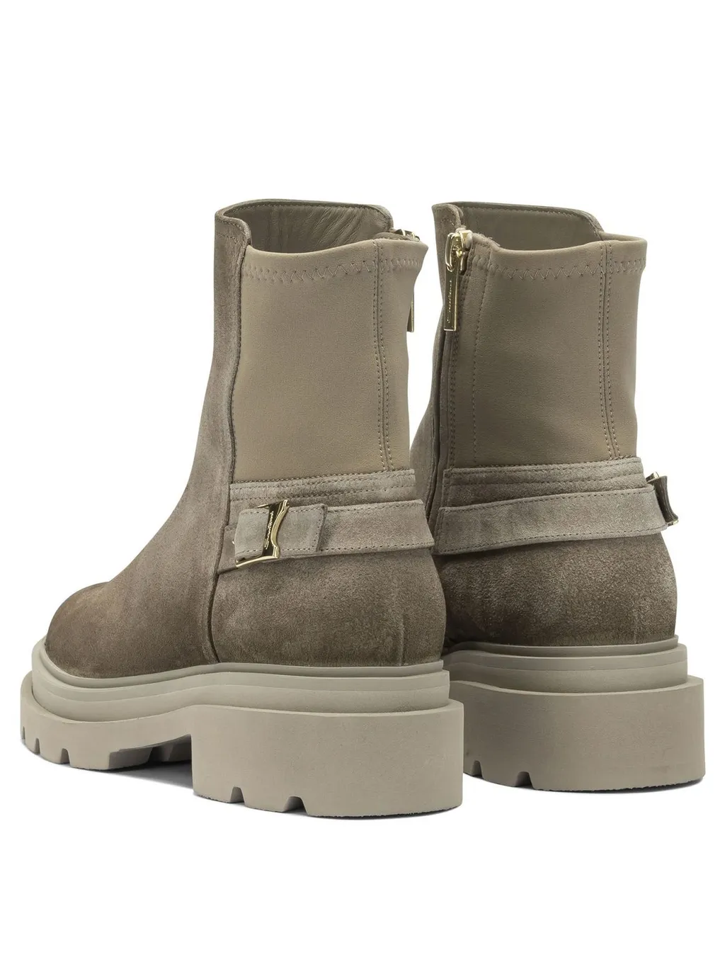 Santoni Buckled Ankle Boots