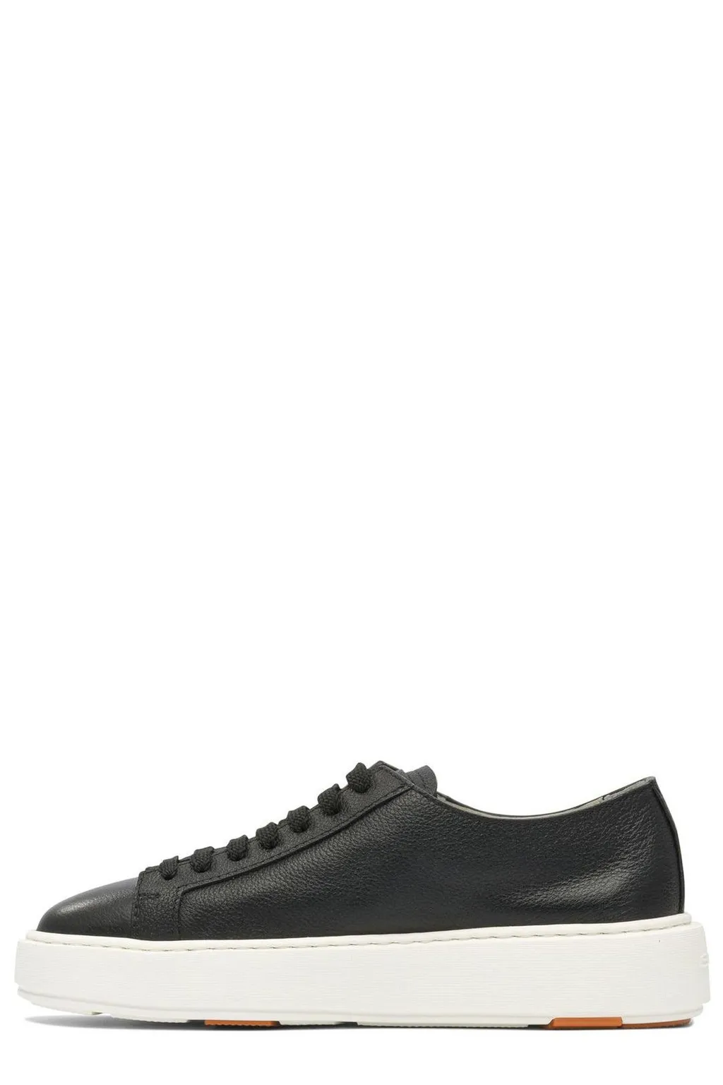 Santoni Round-Toe Lace-Up Sneakers