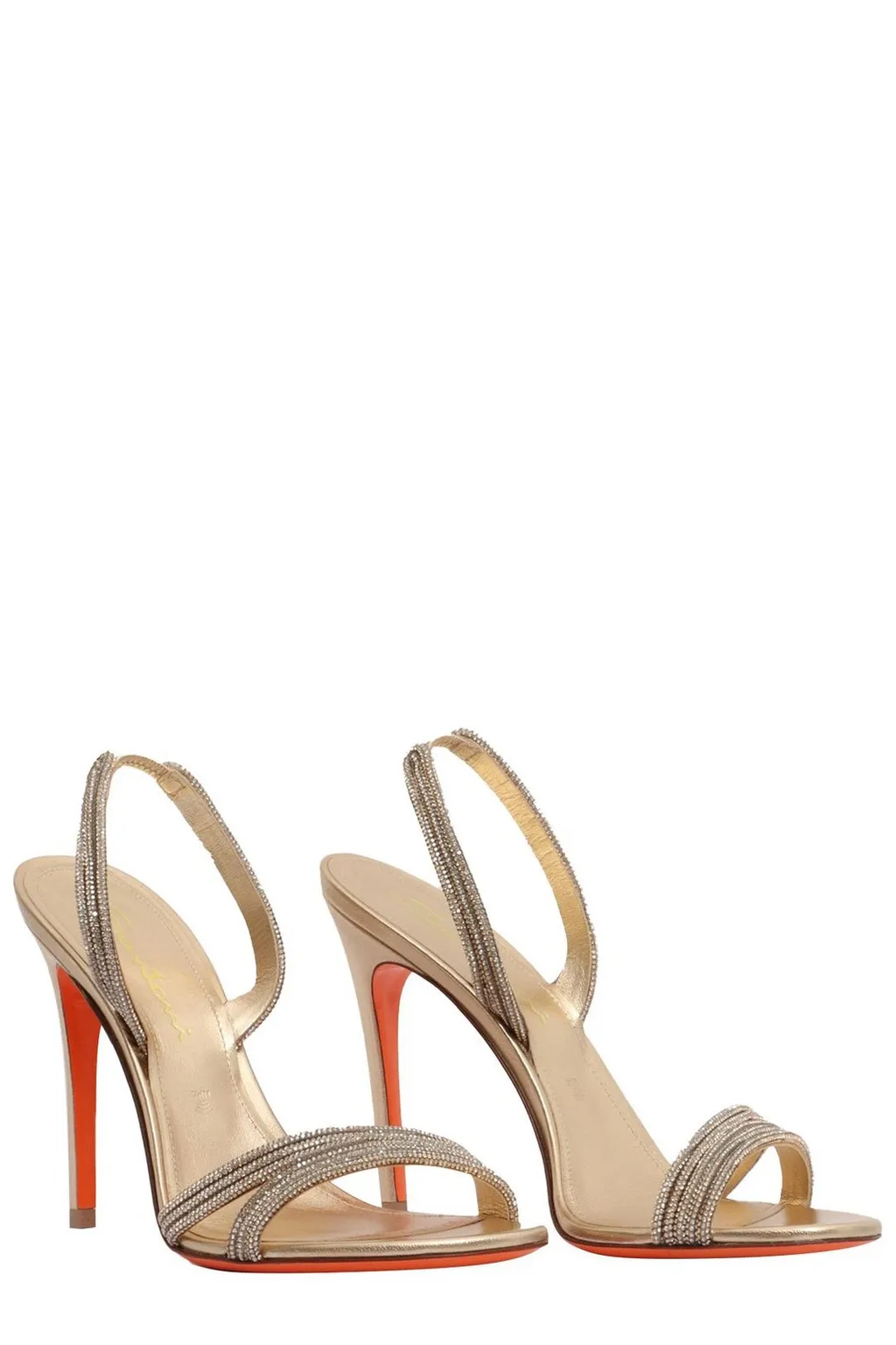 Santoni W-High Slingback Sandals