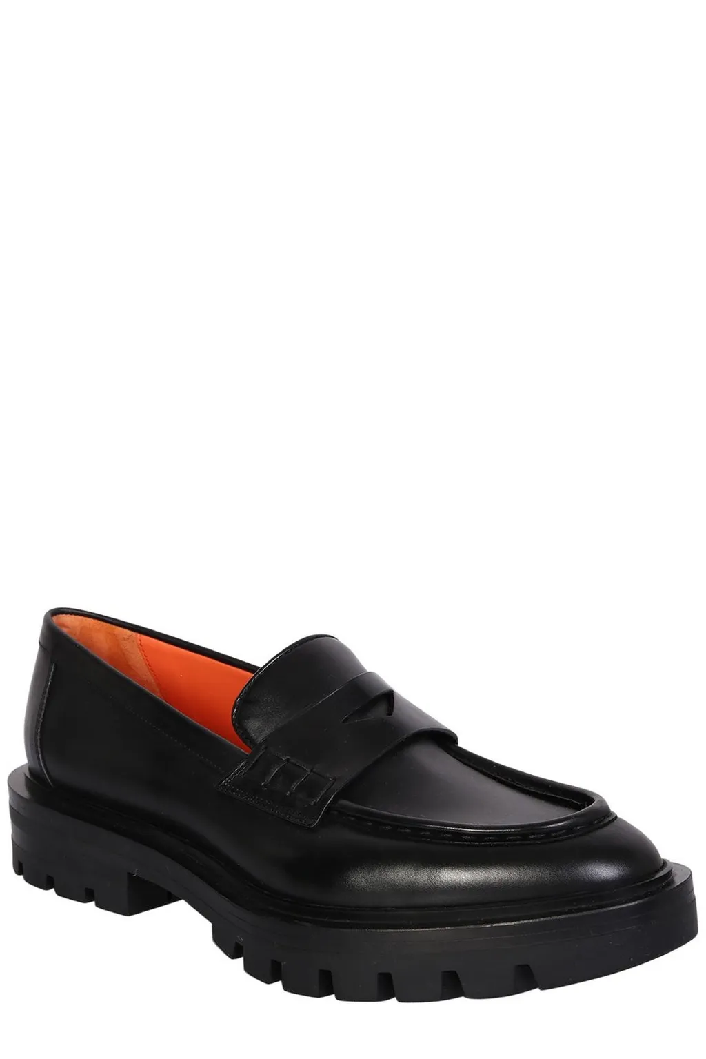 Santoni Feline Lug-Sole Loafers