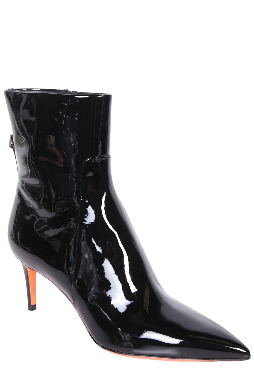 Santoni Pointed Toe Ankle Boots