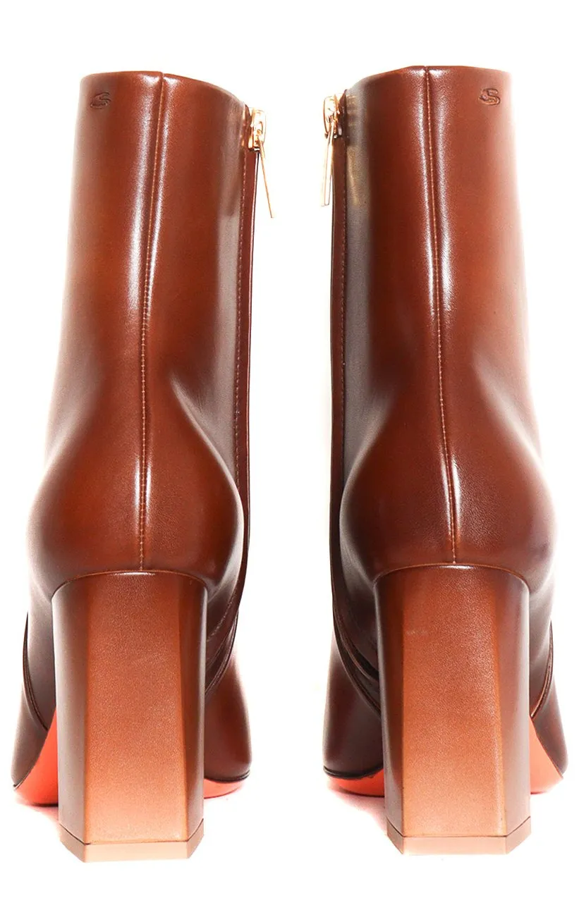 Santoni High-Heel Ankle Boots