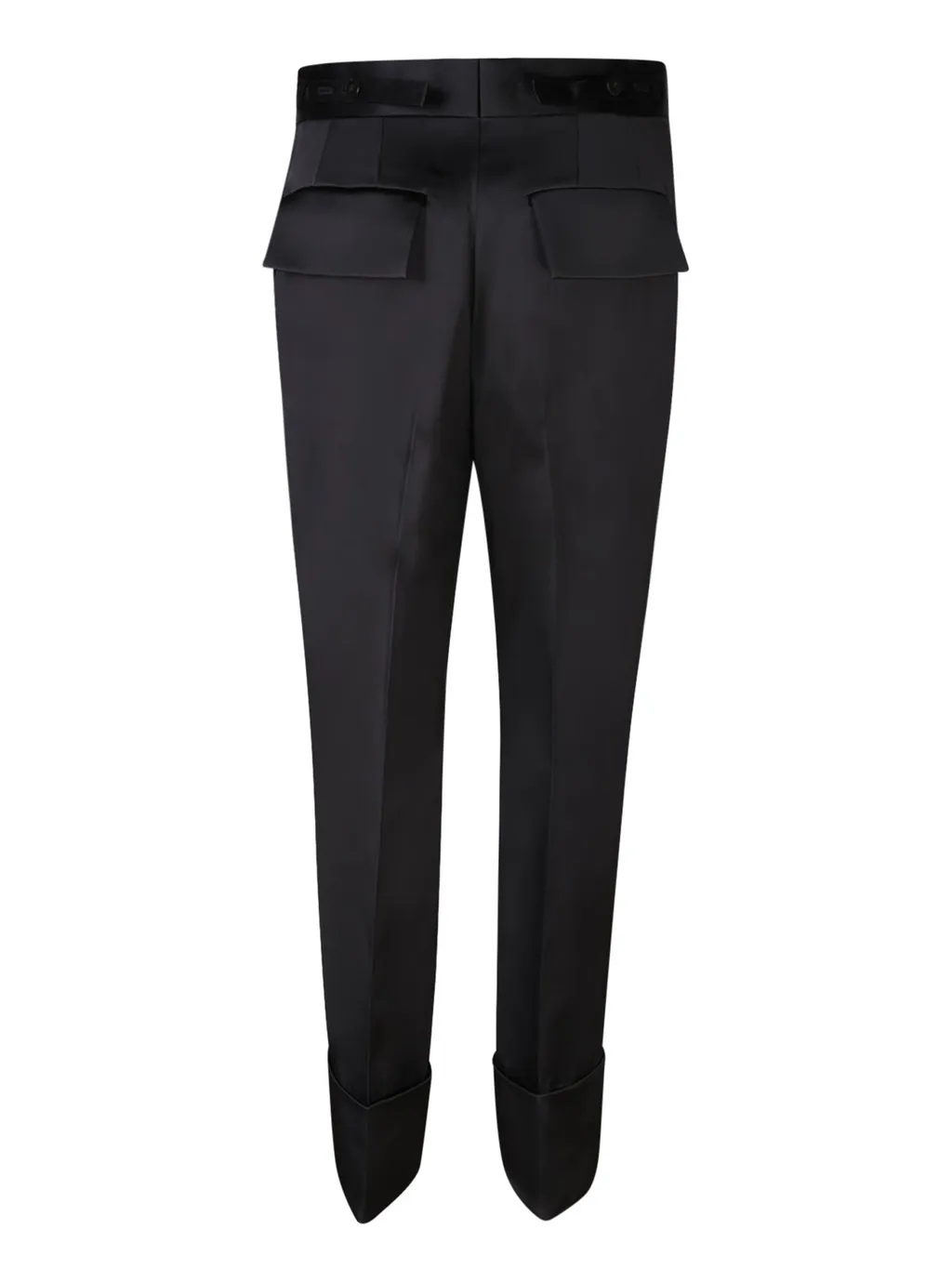 Sapio Turn-Up Hem Tailored Trousers