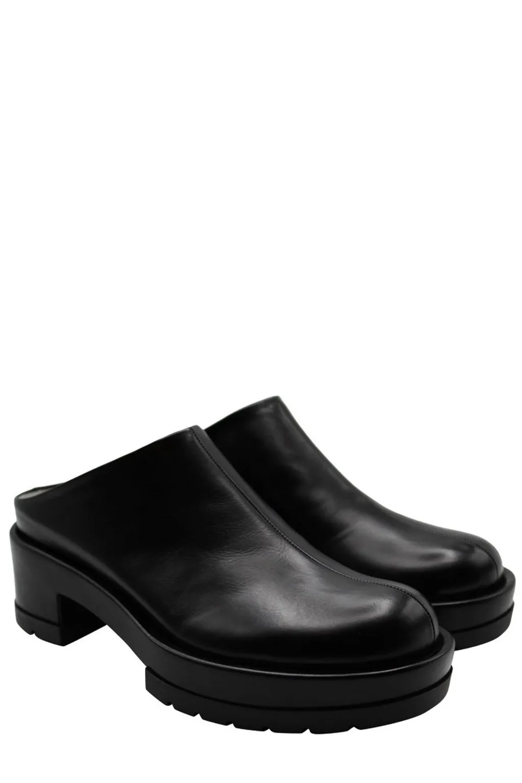 Sapio N18 Round-Toe Slip-On Mules