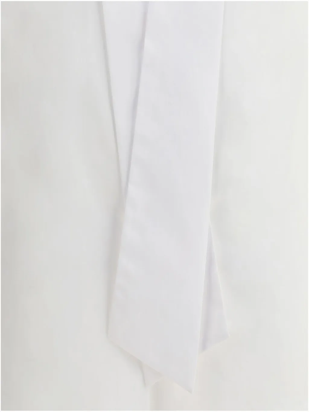 Sara Roka Tie-Front Cotton Shirt