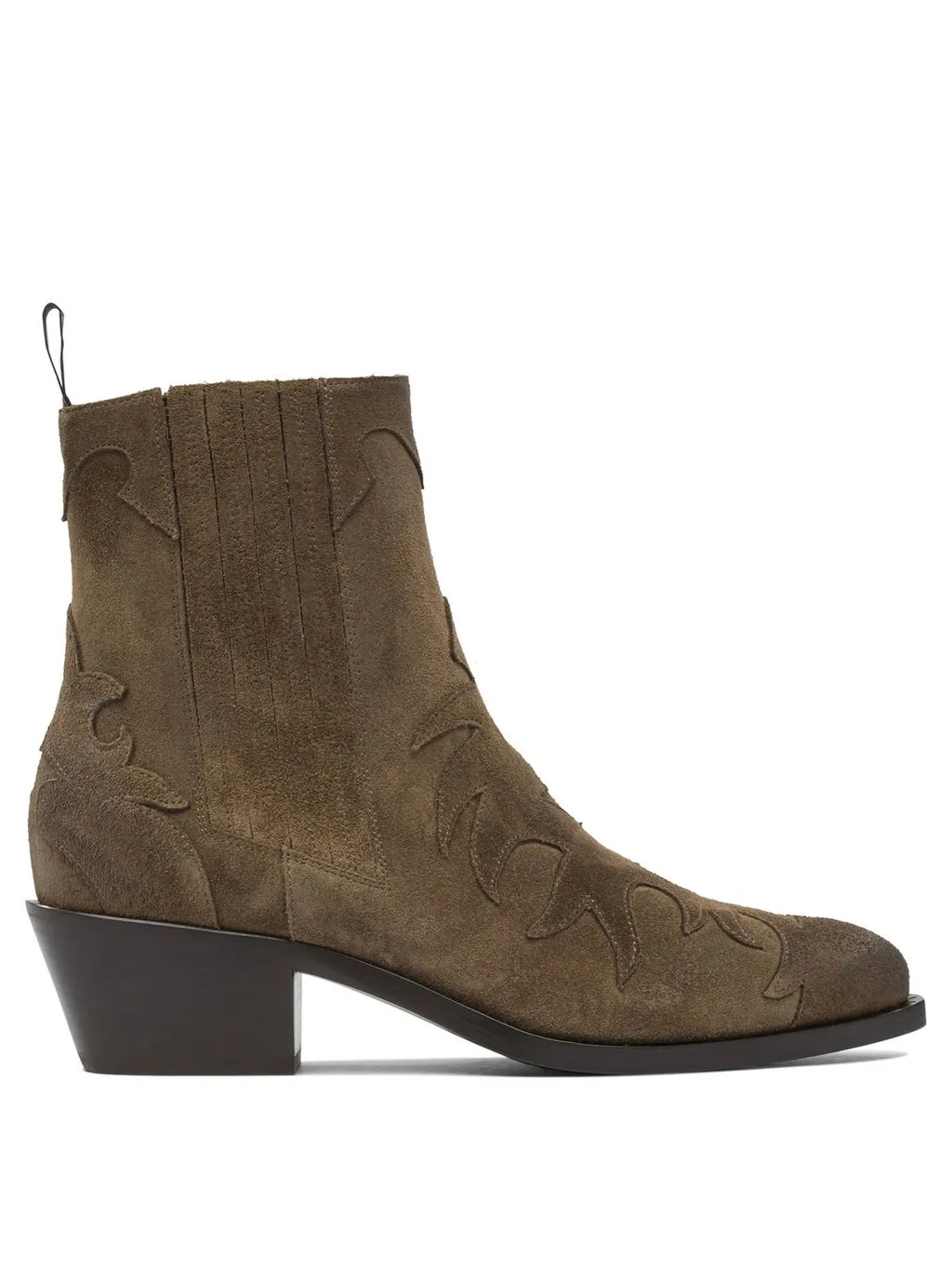 Sartore Embroidered Ankle Boots