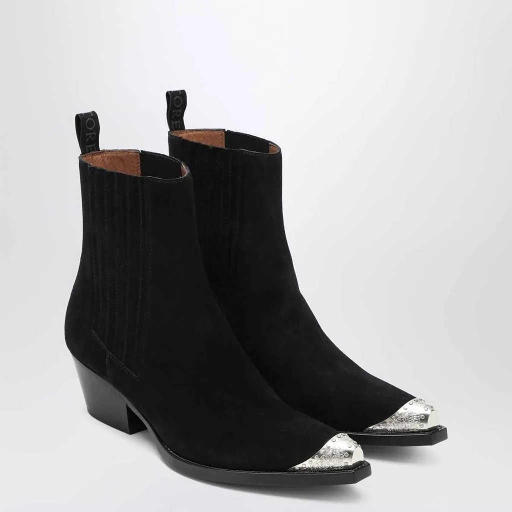 Sartore Metal-Toe Ankle Boots