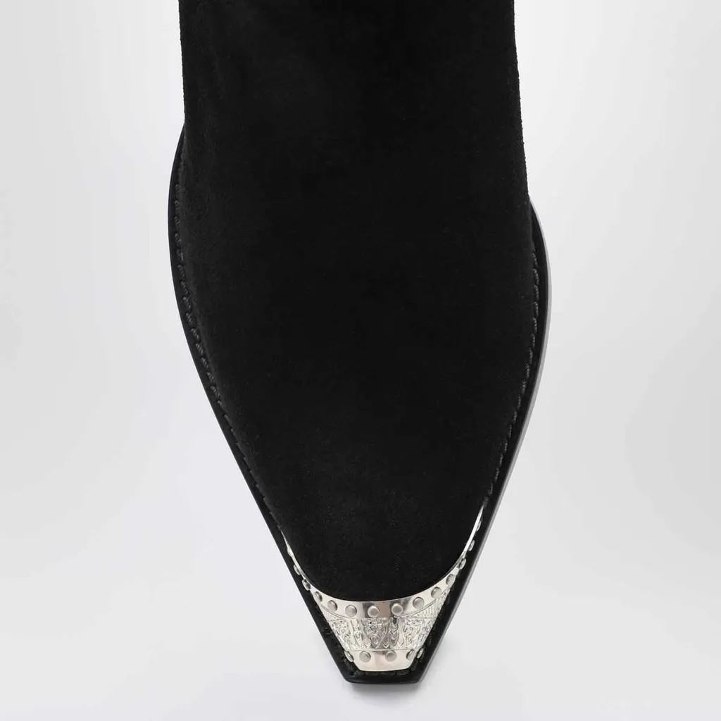 Sartore Metal-Toe Ankle Boots