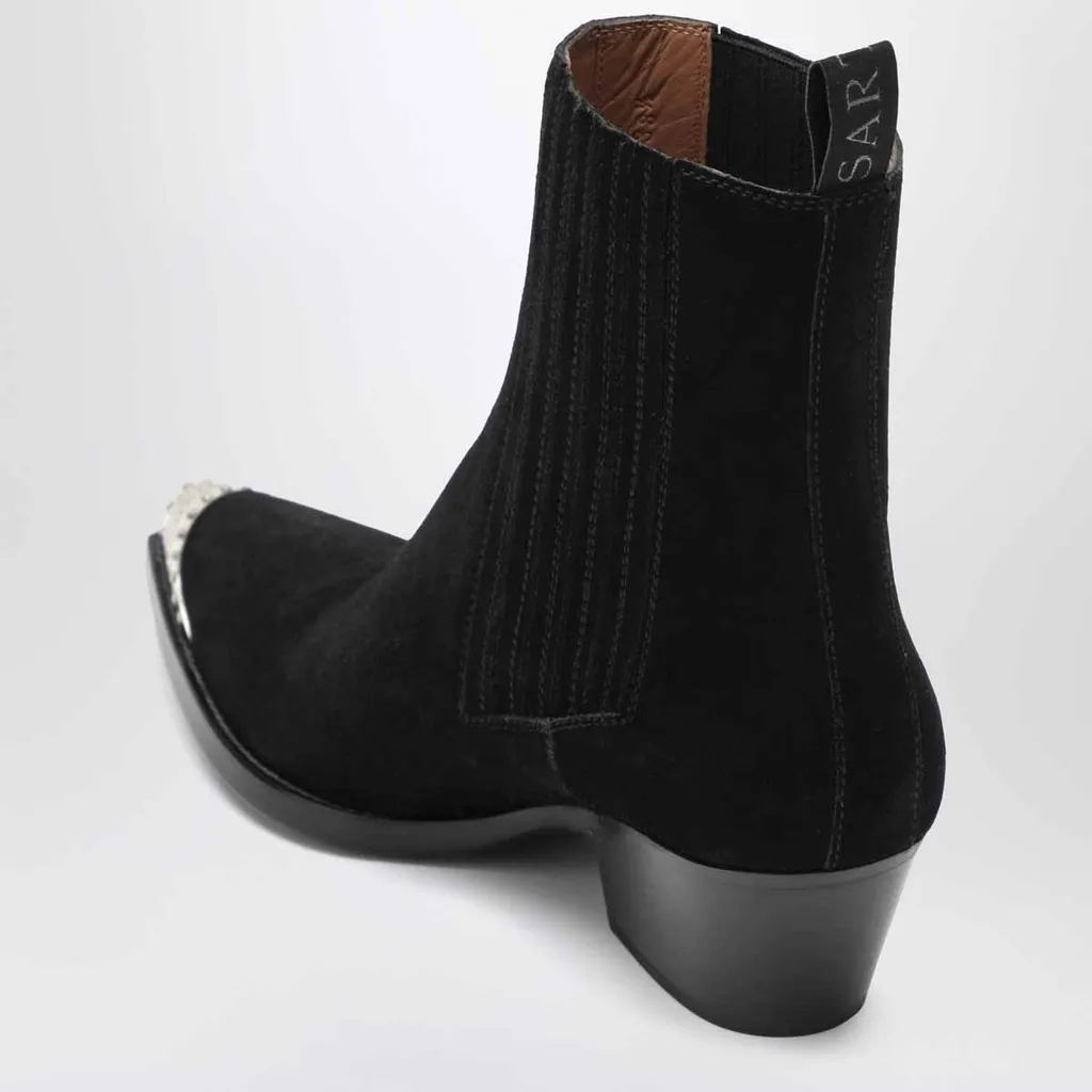 Sartore Metal-Toe Ankle Boots