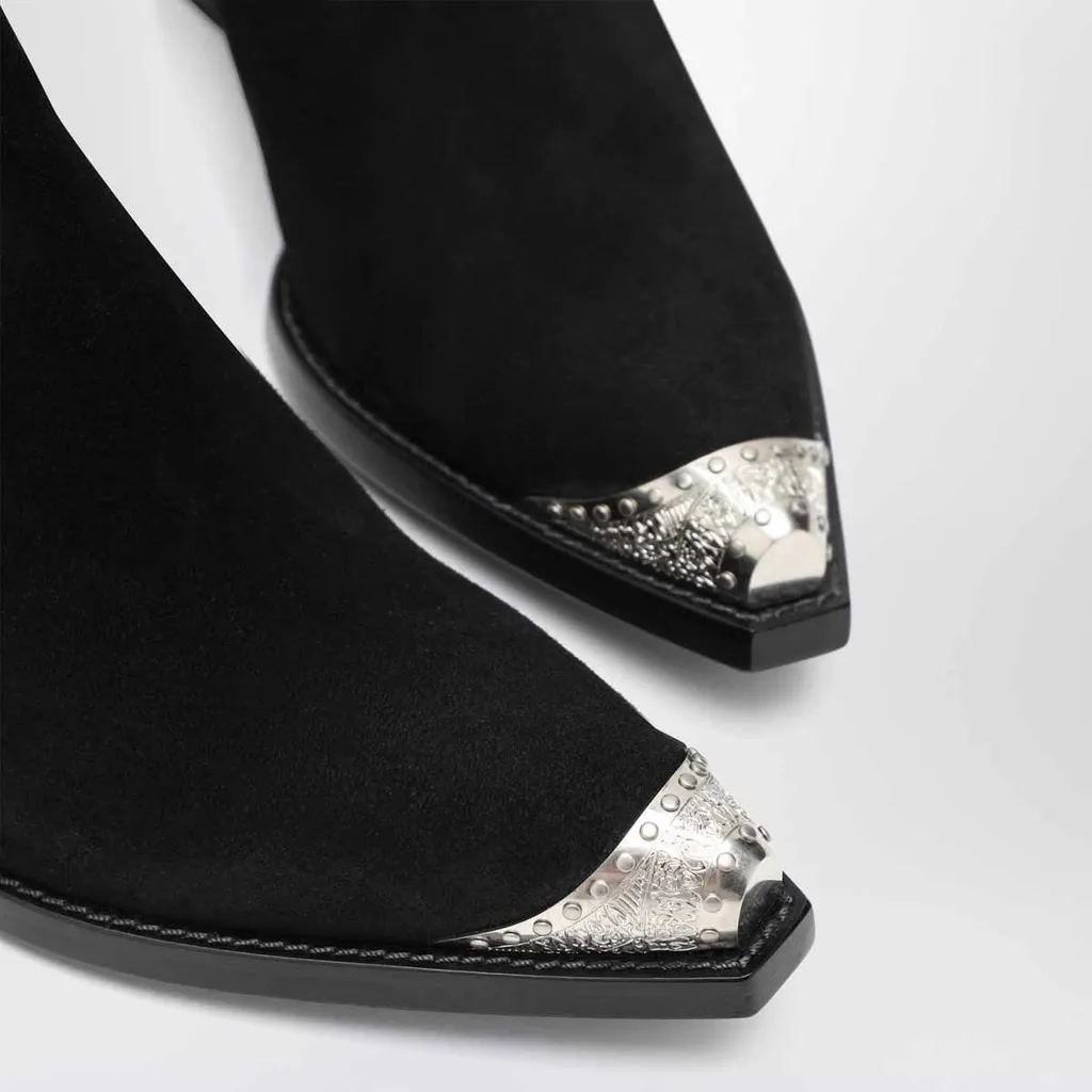 Sartore Metal-Toe Ankle Boots