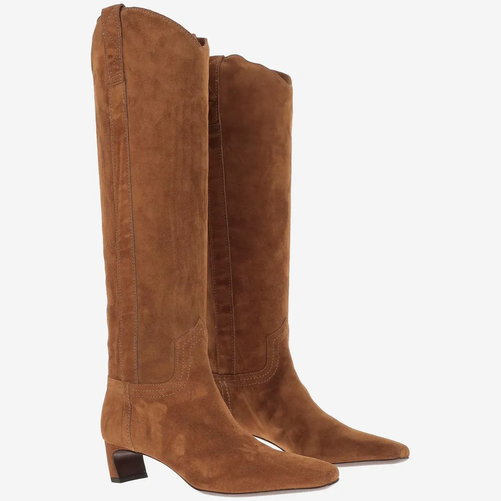 Sartore Suede Knee High Boots