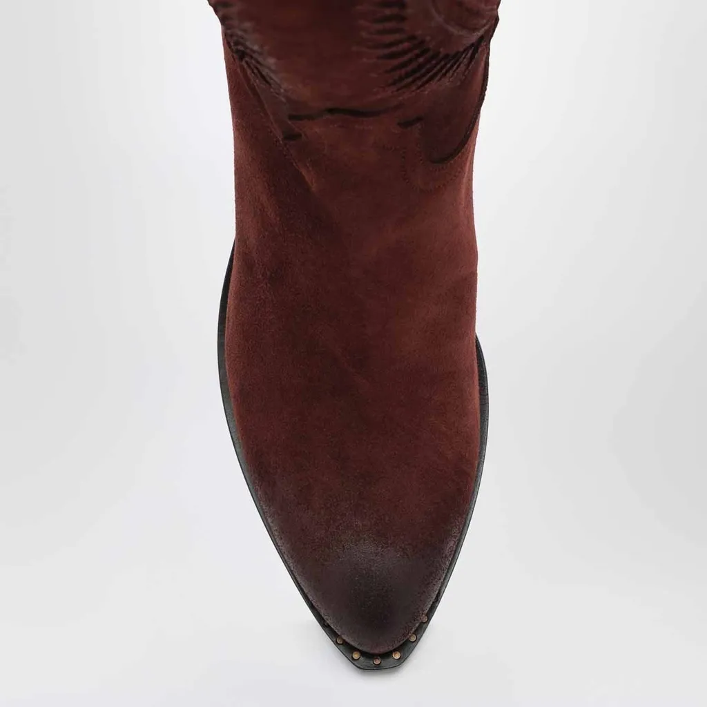 Sartore Embroidered Western Boots