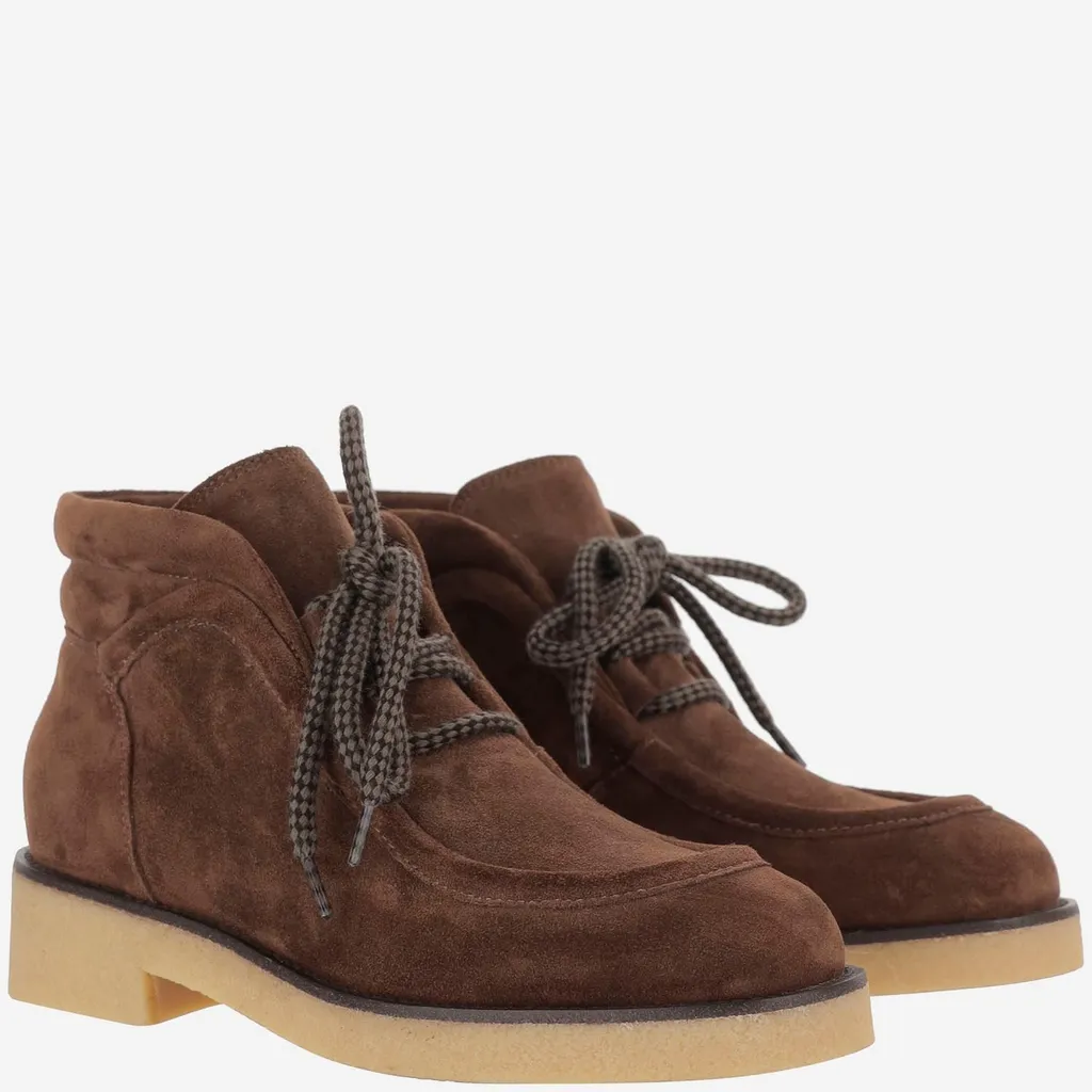 Sartore Suede Lace-Up Shoes