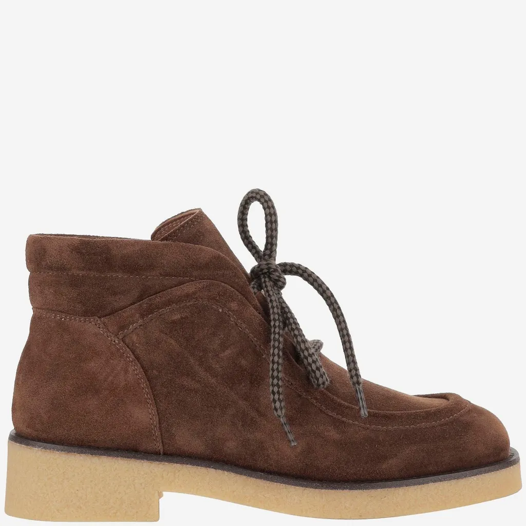 Sartore Suede Lace-Up Shoes