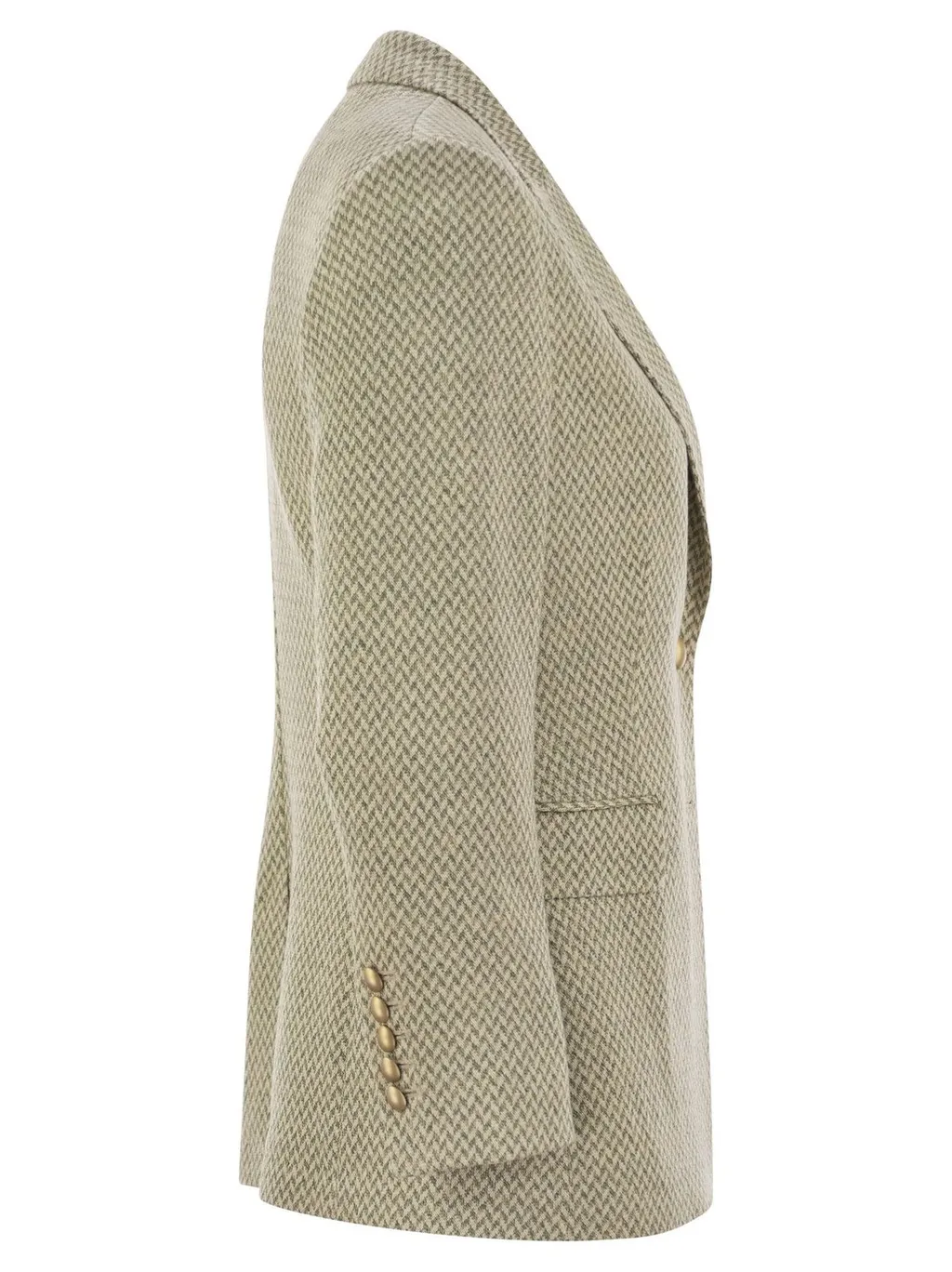 Saulina Angelica Herringbone Blazer