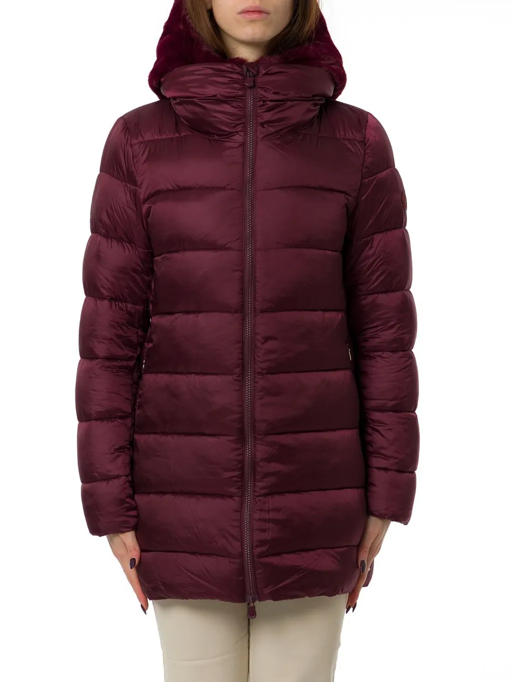 Save The Duck Zip-Up Hooded Coat