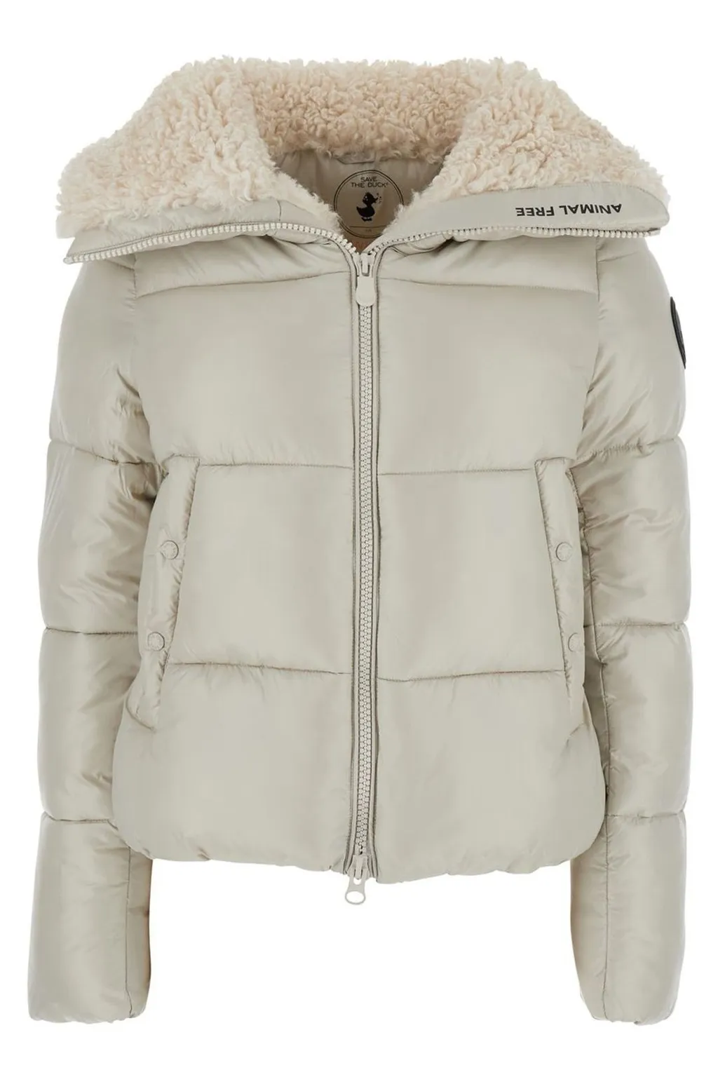 Save The Duck Collared Quilted Jacket