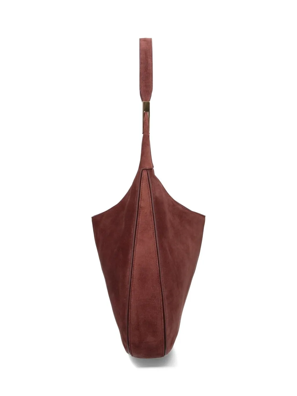 Savette Curved Open-Top Shoulder Bag