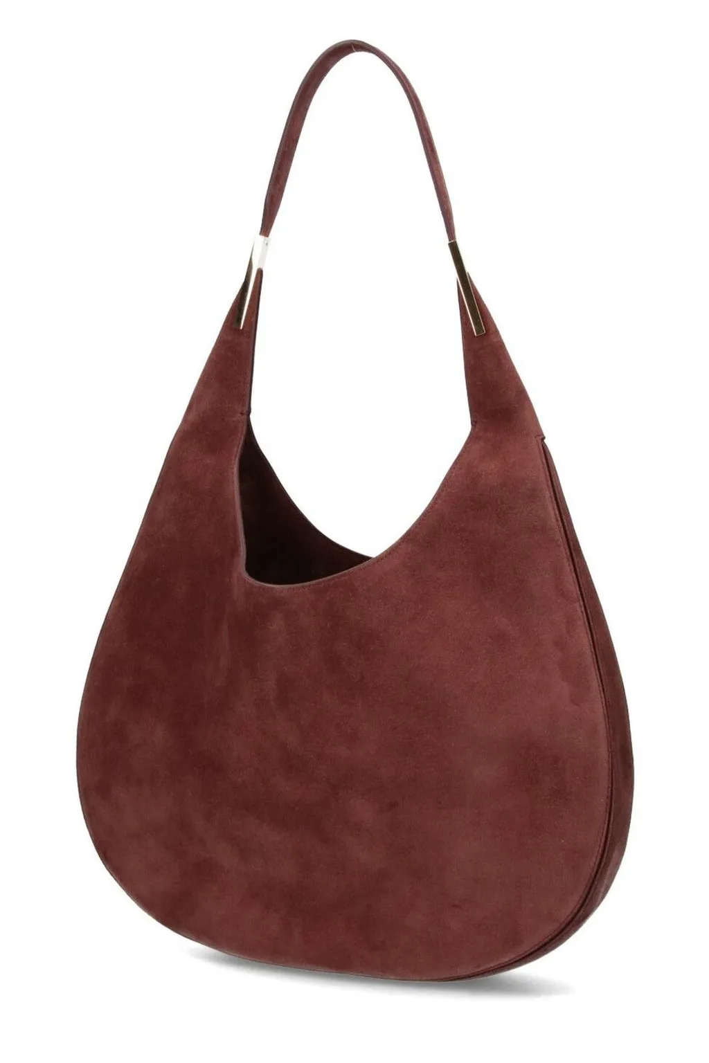Savette Curved Open-Top Shoulder Bag