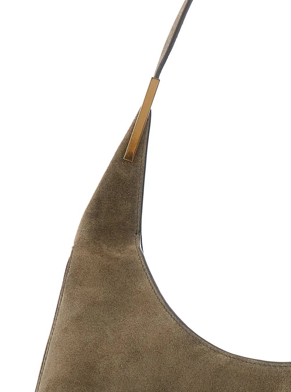 Savette Curved Open-Top Shoulder Bag