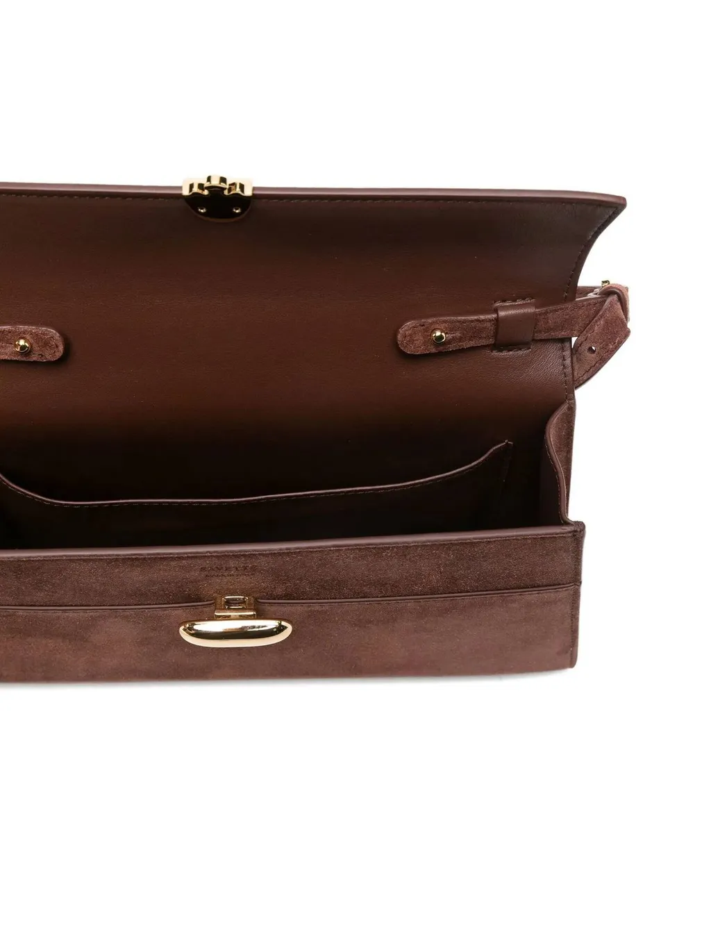 Savette Clasp Shoulder Bag