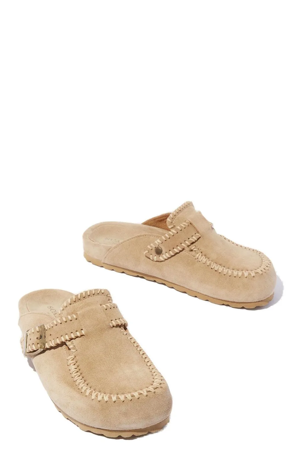 Scarosso Cheyenne Round Toe Mules