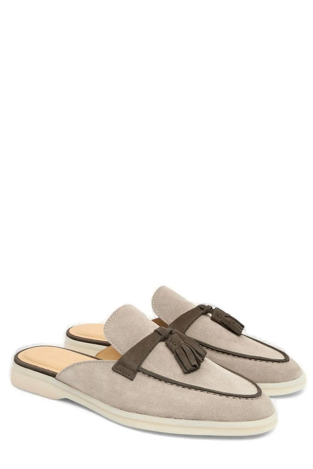 Scarosso Lucrezia Tassel-Detailed Slip-On Mules