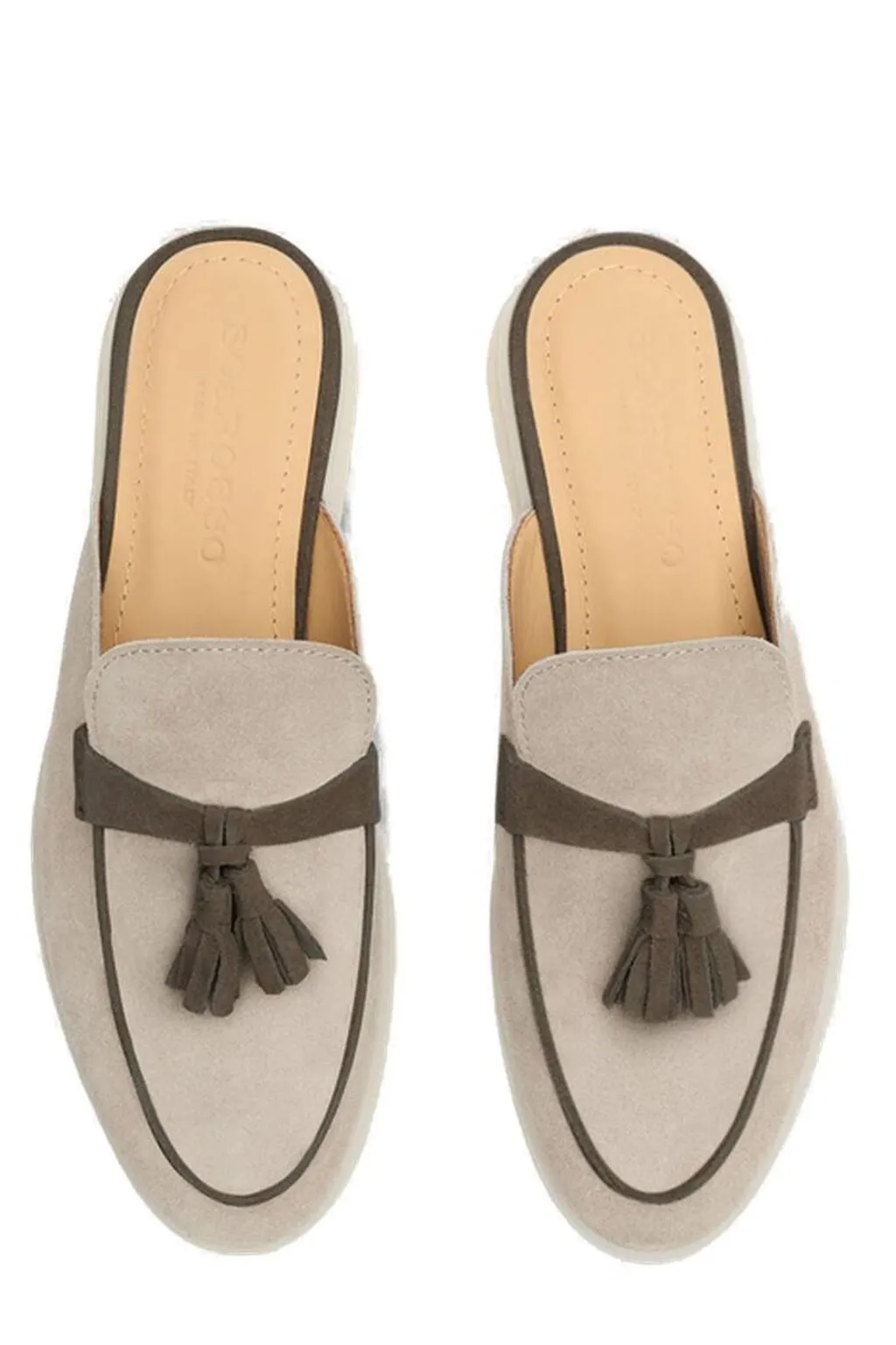 Scarosso Lucrezia Tassel-Detailed Slip-On Mules