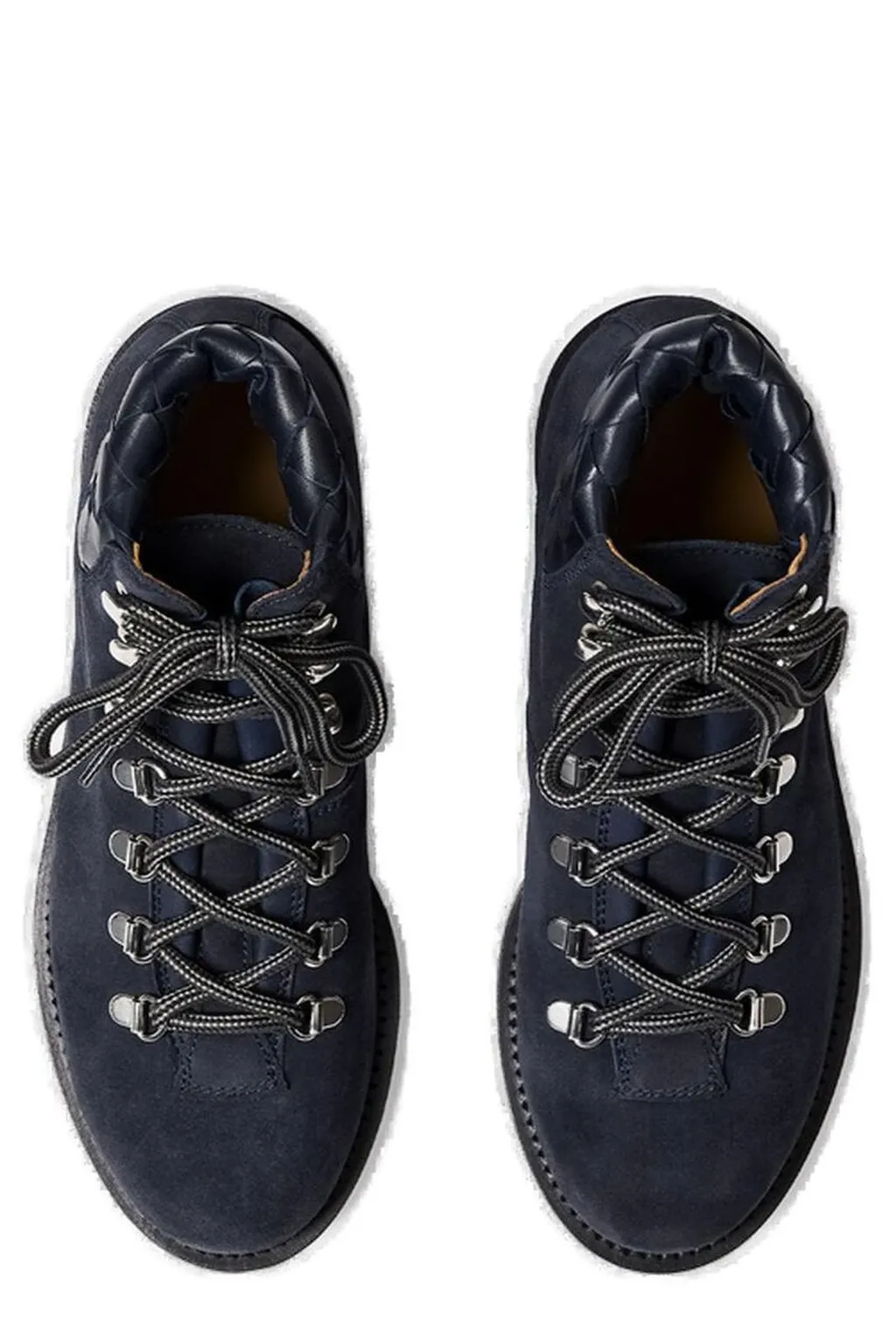 Scarosso Catherine Round-Toe Lace-Up Boots