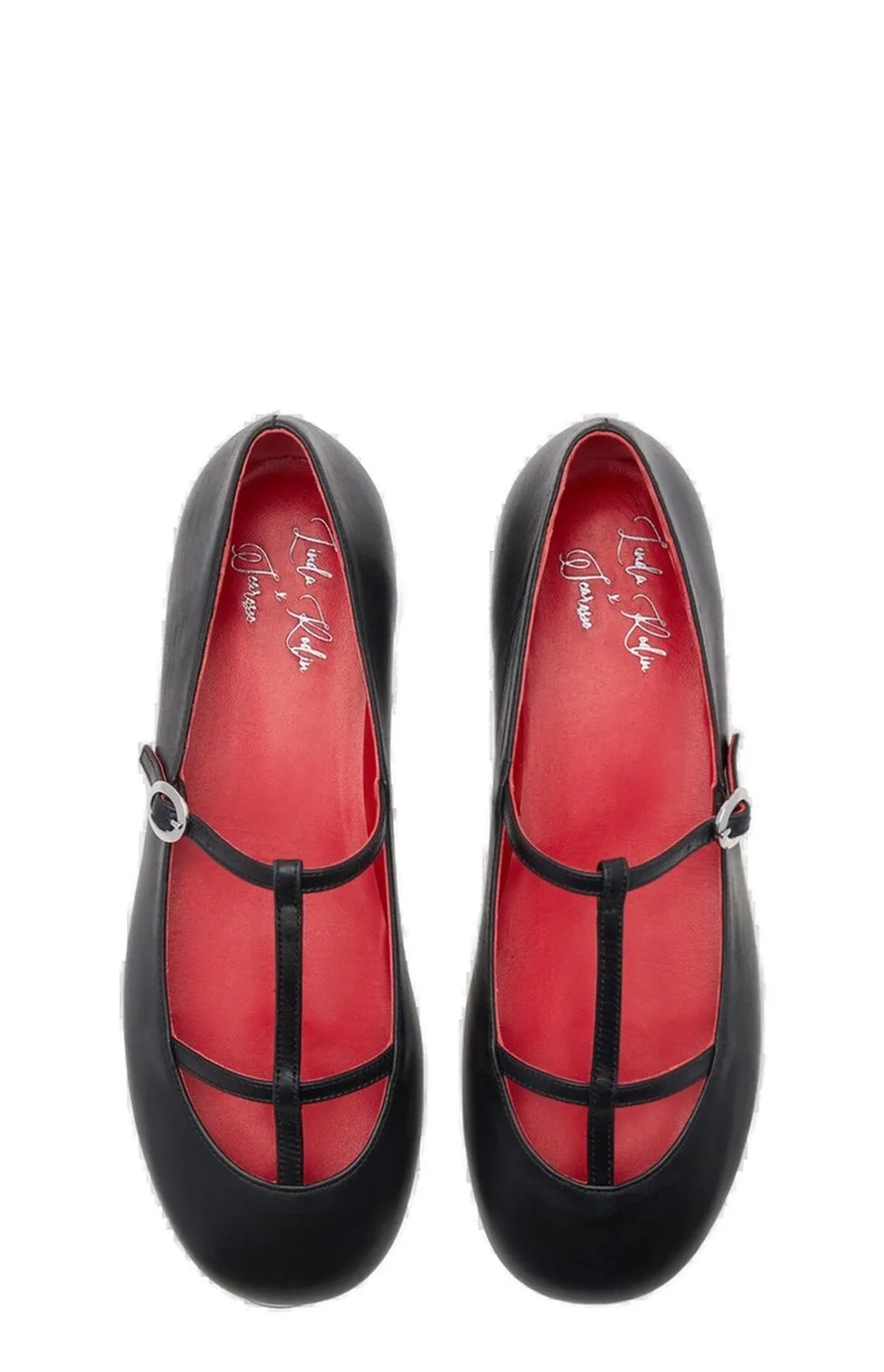 Scarosso Linda I Round-Toe Ballerina Shoes